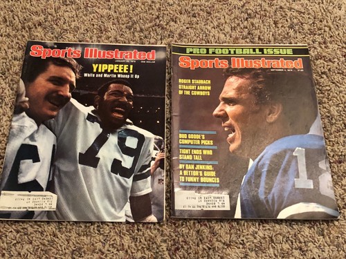 Vintage Sports Illustrated 1978 and 1979 Lot - 16 football Used Issues - Picture 2 of 20