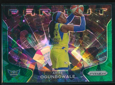 Arike Ogunbowale 2021 Panini Prizm WNBA Far Out Green Ice Prizm #6