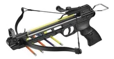 50 lb Aluminum Archery Pistol Hunting Crossbow bow + 5 Arrows 150 80 Mini
