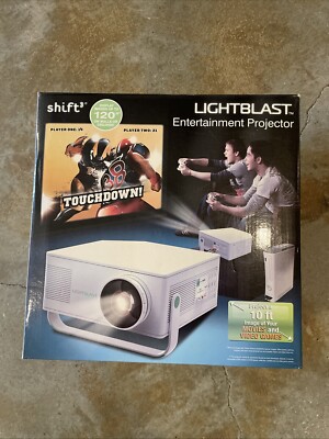 Shift3 Lightblast Entertainment Projector - 10 ft image of movies & video games*
