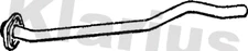 Klarius centre pipe fits Opel astra belmont 1.3-2.0 84-91 VL386A