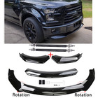 Front Bumper Lip Part Accessories Splitter Spoiler For Ford F150 F-150 Body Kit