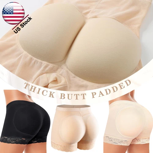 Dick gepolstertes Butt n Hip Enhancer Body Shaper Gürtel Mädchen kurze Unterwäsche Höschen - Bild 1 von 20