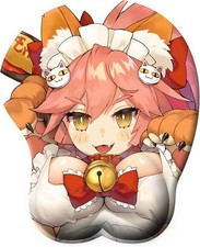 Ergonomic Mouse Pad Wrist Rest Soft Silicone Mouse Pad 3D Anime Mouse Pad Adult
