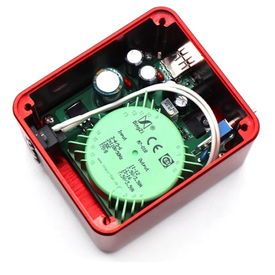 Fuente de alimentación lineal regulada DC/USB de bajo ruido HiFi de 5 V para decodificador/caja Foto 4 de 4