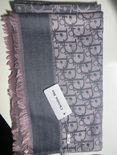Sciarpa donna Dior (non originale) 65%Cashmere 35% Silk NUOVO 
