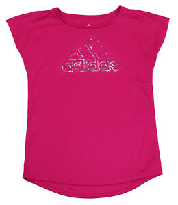 girls pink adidas shirt