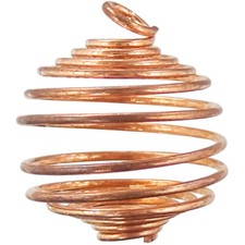 Copper-Plated Flexible Jewelry Cage Pendant!
