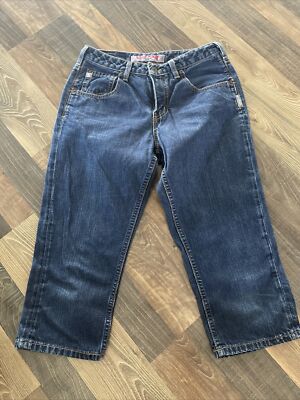 Vintage Silver Jeans Capri Size 26 (actual) Made in Canada