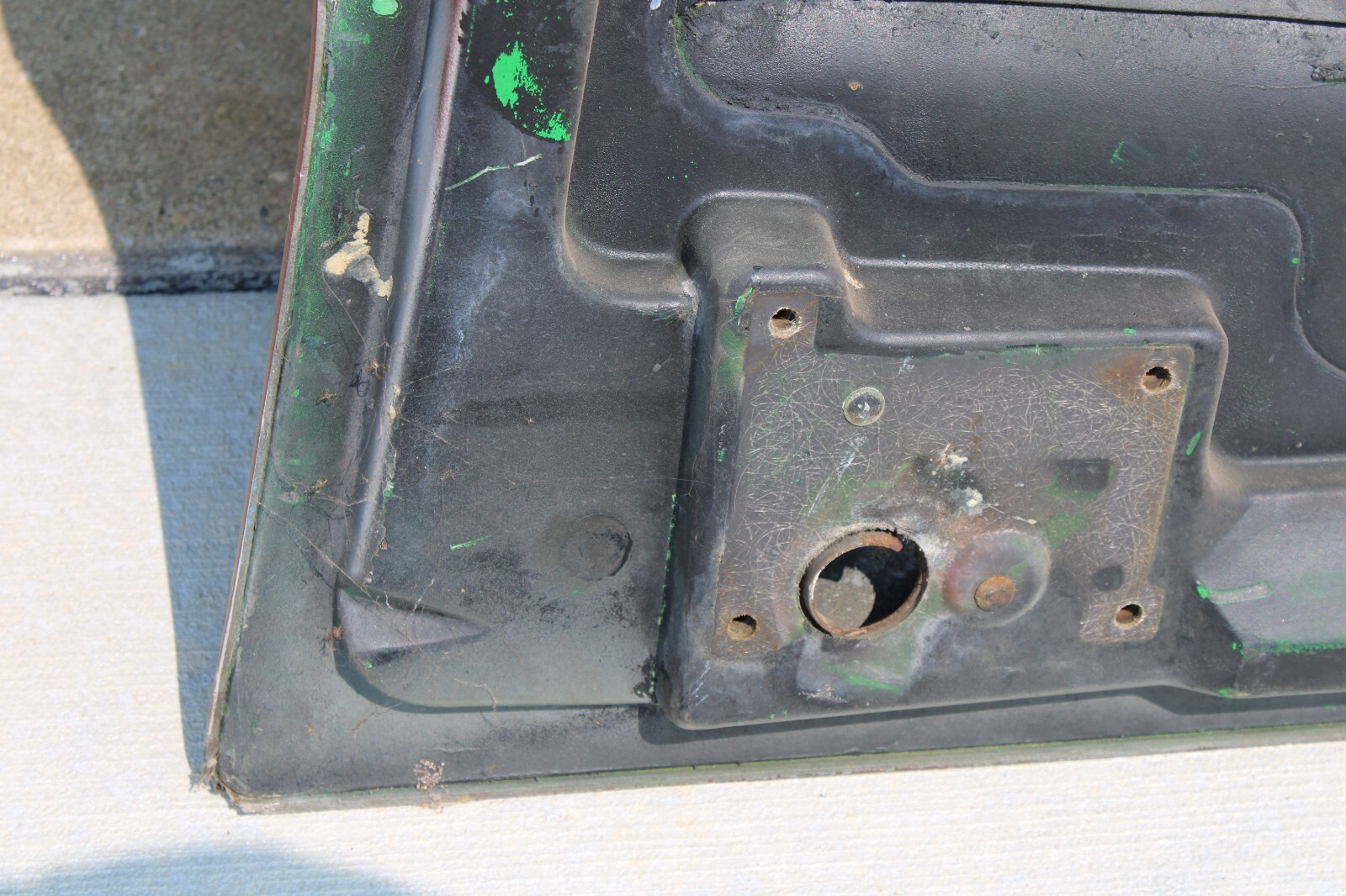 1968 1969 Corvette General Motors Original Factory L-88 Black Fiberglass Hood