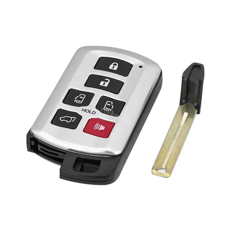 2 para Toyota Sienna 2011-2016 2017 2018 2019 2020 mando a distancia llavero y herramienta de programa Foto 4 de 4