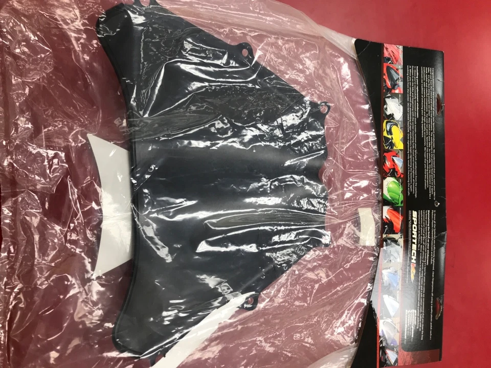 Suzuki GSX-R 1000 2007-08 Chrome Sportech Windscreen New in bag  - Imagem 3 de 3