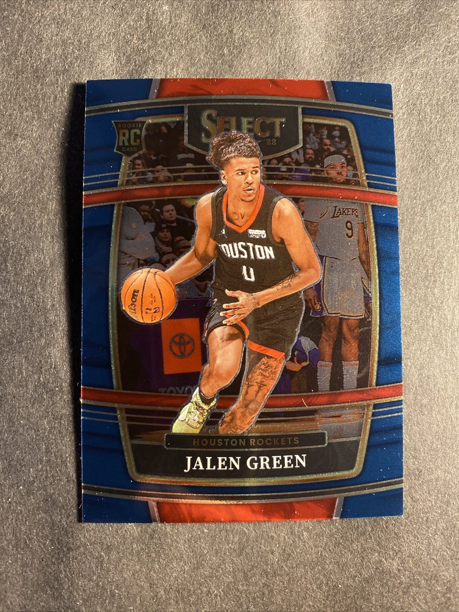 2021-22 Panini Select Concourse Rookie Card RC #7 Jalen Green