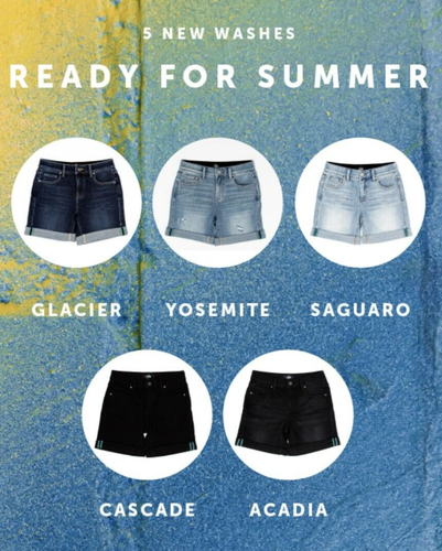 LuLaRoe Denim Boyfriend Shorts - 5 