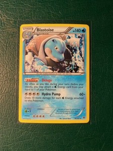 Blastoise Plasma Blast 16/101. Holo. Condtion is Near Mint