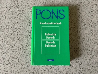 PONS Standardwörterbuch Italienisch -neu und ungelesen- *