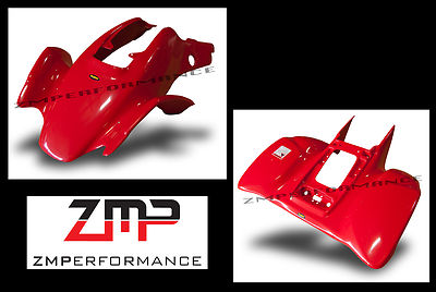 1999-2007 Honda TRX 400EX Fighting Red Front and Rear Fender Set