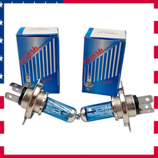 2 Bulbs H4 9003 Brilliant Halogen 100w Bulbs Headlights Lamps With Warm White 2 Bulbs H4 9003 Brilliant Halogen 100w Bulbs Headlights Lamps With Warm White