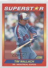 1992 Score 100 Hottest Players Box Set Tim Wallach #70 0b4