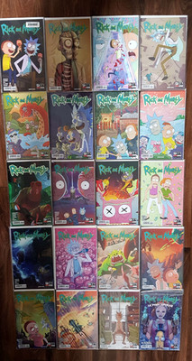 Rick and Morty Comic Collection Oni Press Volumes 1-19 + Lil Poopy Superstar