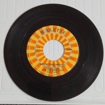 Tommy James & The Shondells   Mony Mony 7'' Single 1968 Roulette Pop Rock 45 RPM