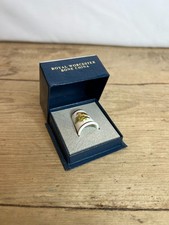 Vintage Royal Worcester Thimble Bird H Ligthert Hand Painted Collectible