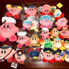 Rare Kirby Plush Toy Collection - 23 Pieces - San-ei Boeki - Nintendo