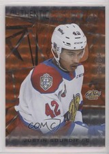 2021 SP Game Used CHL Edition Orange Foilboard 385/499 Justin Sourdif #25 1q7q