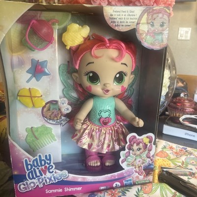 Baby Alive Doll Glo Pixies Sammie Shimmer with Sound Glow in Dark
