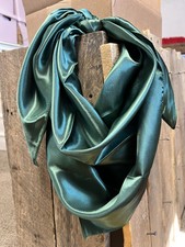 Wild Rag Western Scarves Solid Hunter Green Buckaroo Nice Cowboy Scarf 36  x36  