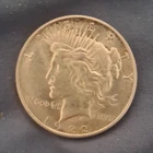 1922D Peace Dollar $1 Silver Coin Circulated Business Strike 0.9 Fineness
