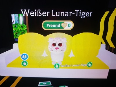 adopt me Mega Lunar White Tiger