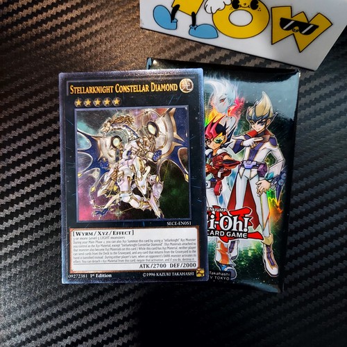 YUGIOH ULTIMATE RARE 1ST STELLARKNIGHT CONSTELLAR DIAMOND SECE-EN051