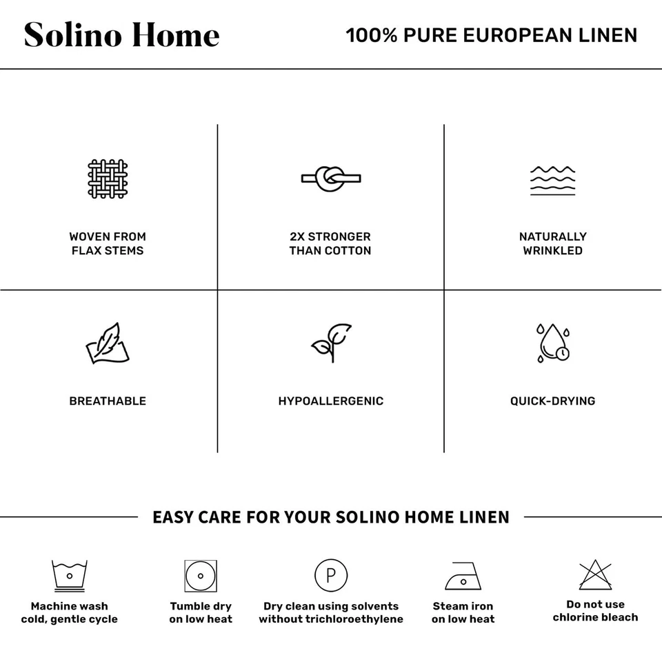 Linen Checkered Tablecloth 52 x 52 Inch - 100% Pure Linen Chambray Blue and W... - Image 4 of 4