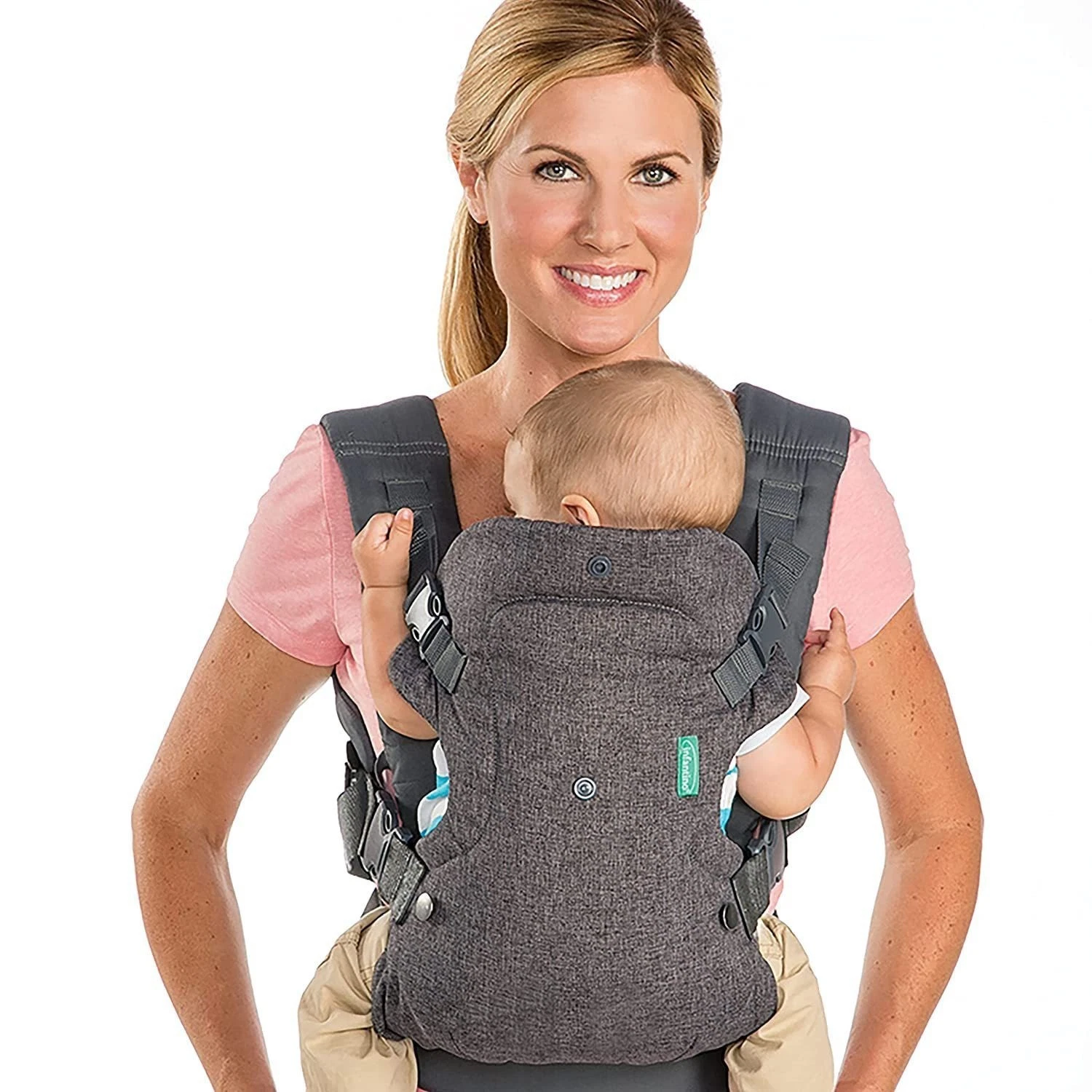 4-in-1 Convertible Baby Carrier, Adjustable, Ergonomic, for Newborn to Toddler
Opens in a new window