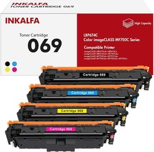 069 Toner Cartridge Set Replacement for Canon 069 Canon 069h for Canon mf753cdw