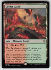 Cinder Glade 146 Commander: Lorwyn Eclipsed Magic: The Gathering TCG Near Mint
