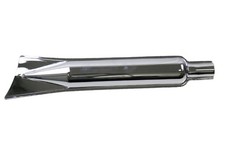 Auspufftopf für Sachs 98, verchromt, kurze Version