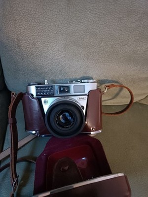 Kodak Retinette IB Analoge Kamera mit Rodenstock Reomar 45mm + Lederetui