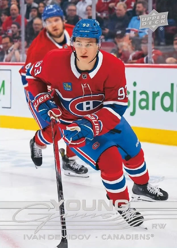 2025 26 Upper Deck Hockey Series Young Guns Pick from List