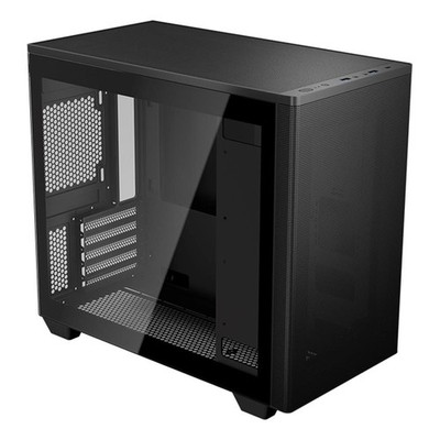 AeroCool Stormfront Mini-Tower Micro-ATX Mini-ITX Panel aus Temperglas Schwarz