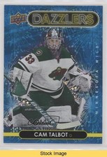 2021-22 Upper Deck Extended Series Dazzlers Blue Cam Talbot #DZ-119 READ 0e61