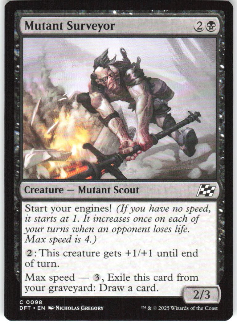 Mutant Surveyor 98 Aetherdrift Magic: The Gathering LP