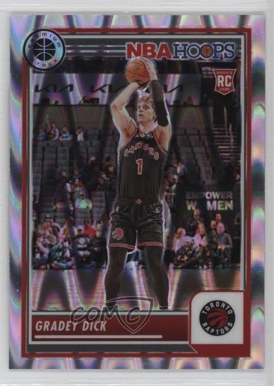 2023-24 Panini NBA Hoops Premium Stock Seismic Prizm Gradey Dick #251 Rookie RC