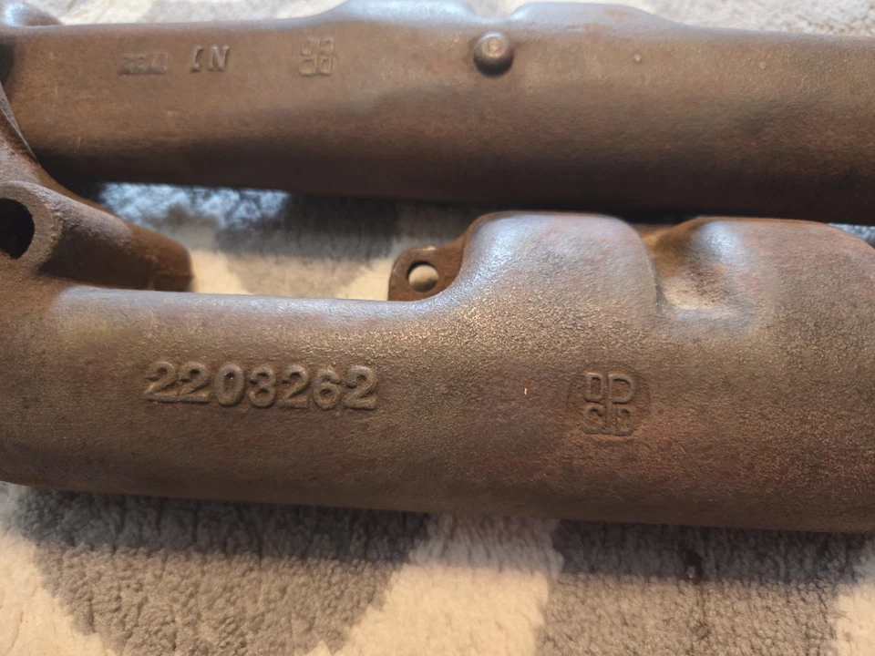 1962-1965 Dodge Coronet Plymouth Belvedere Barracuda 426 Exhaust Manifolds 440 - Image 2 of 4