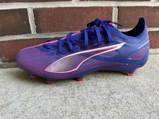 Puma Ultra 5 Match FG AG Mens Size 7 Soccer Cleats Purple 107687-01