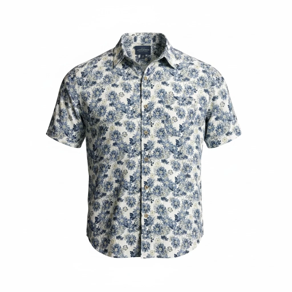 Lucky Brand Linen Blend Hawaiian Shirt Mens Large Floral Aloha Short Sleeve
Opens in a new window or