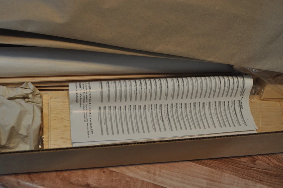 VTG RARE Hobby Hanger P-47 Thunderbolt Razorback 1/12th Scale RC WOOD KIT - Image 4 of 4