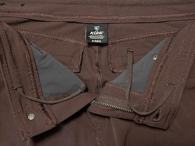 Pantalon KÜHL FREEFLEX Femme 30x33 Gris – Randonnée Stretch Ultraléger – Taille 6