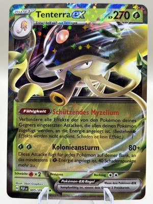 Pokemon Tenterra EX PAF 005/091 | Paldeas Schicksale | Near Mint Deutsch